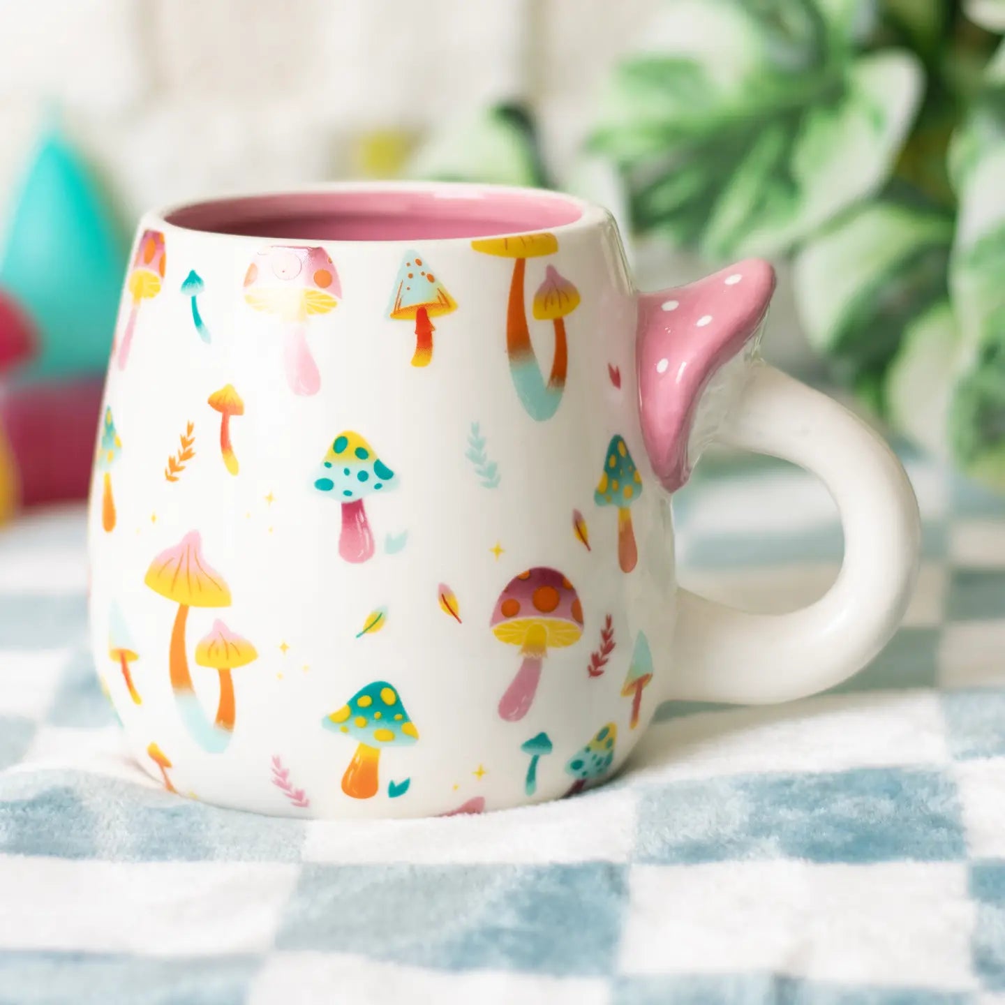 Funky Fungi Print Mug
