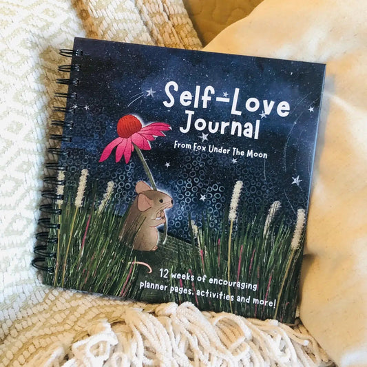Fox Under The Moon Book Self-Love Journal - Hardback-Breda's Gift Shop