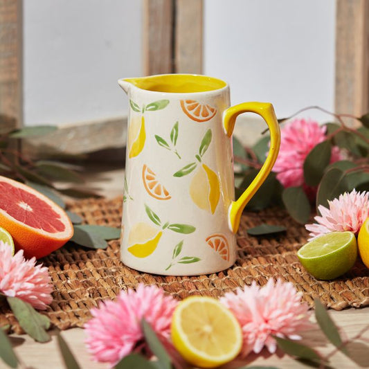 Lemon Ceramic Jug-Breda's Gift Shop