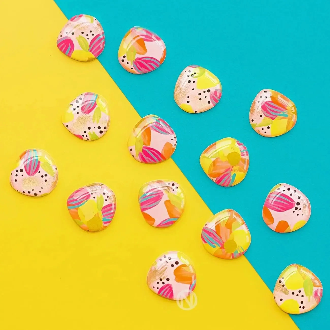 Naoi Summer Stud Earrings-Breda's Gift Shop