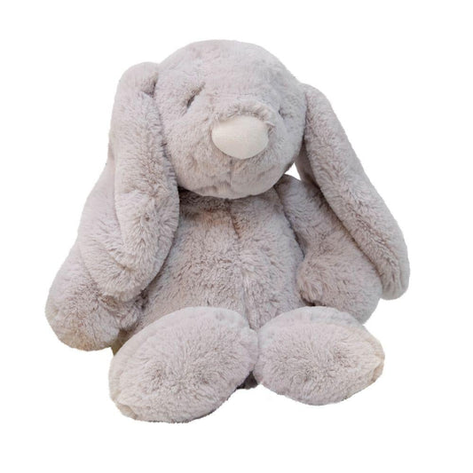 Bambino Plush Grey Bunny 31cm-Breda's Gift Shop