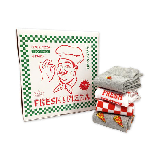 “Sock Pizza” Socks Gift Set-Breda's Gift Shop