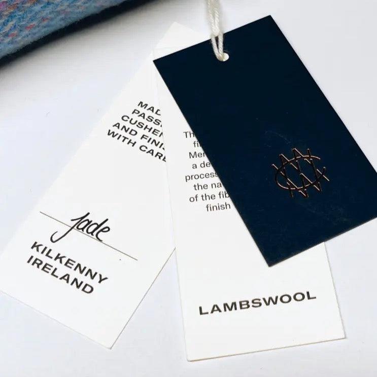 Cushendale Lambswool Baby Blanket - Blue-Breda's Gift Shop