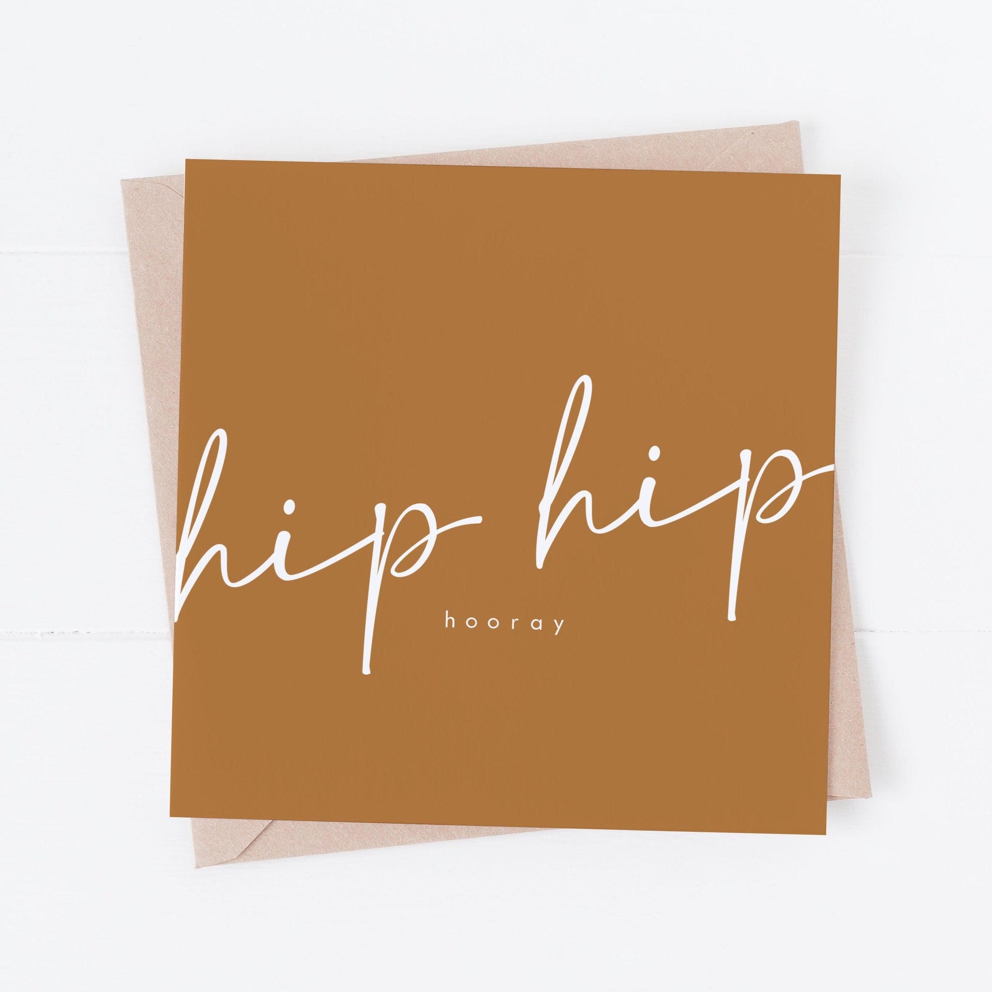 Folk & Nest Hip Hooray Greeting Card-Breda's Gift Shop