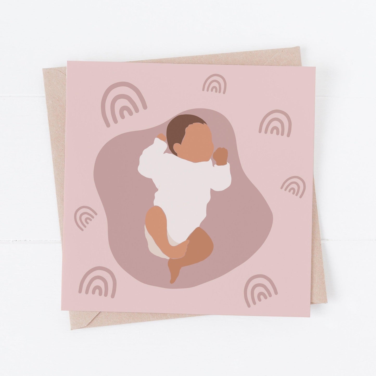 Folk & Nest New Baby Greeting Card-Breda's Gift Shop