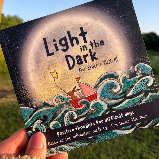 Fox Under The Moon 'Light in the Dark' Mini Book-Breda's Gift Shop