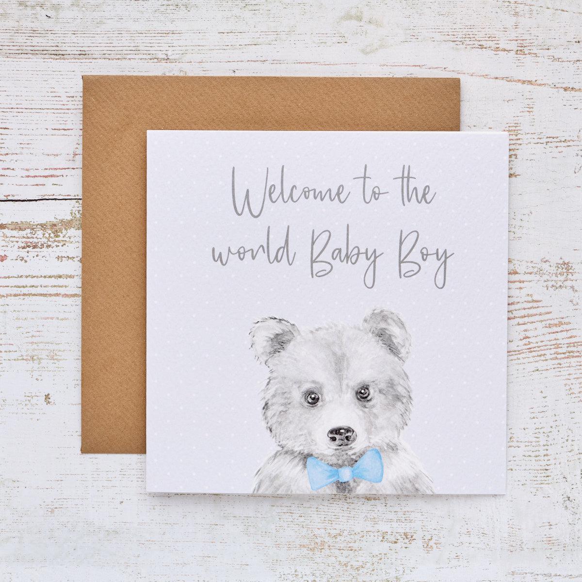 Greeting Card: Baby Boy-Breda's Gift Shop
