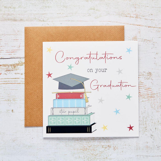 Greeting Card: “Congratulations On Your Graduation “-Breda's Gift Shop