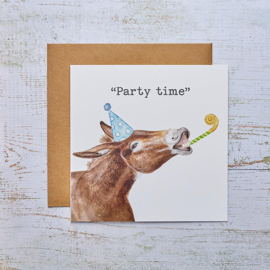 Greeting Card: “Party Time “-Breda's Gift Shop