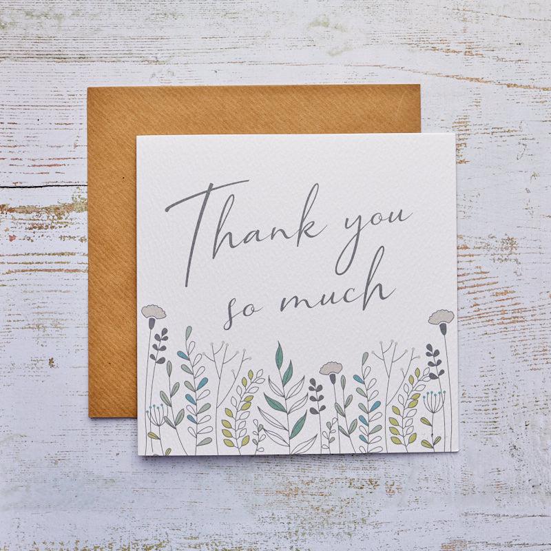 Greeting Card: Thank You-Breda's Gift Shop