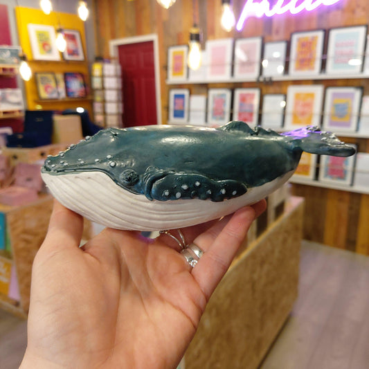 Joanne Robey Ceramics Whale-Breda's Gift Shop