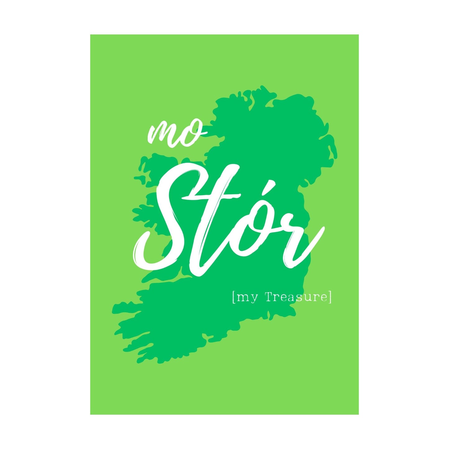 Just Add Joy Mo Stór Ireland Print-Breda's Gift Shop