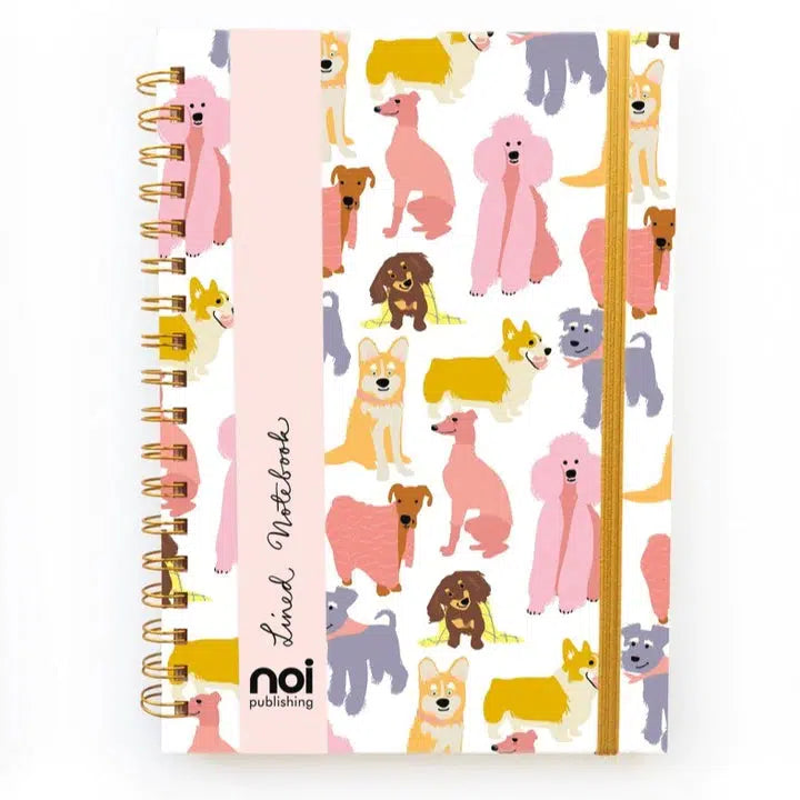 Loving Dogs Wired Notebook-Breda's Gift Shop