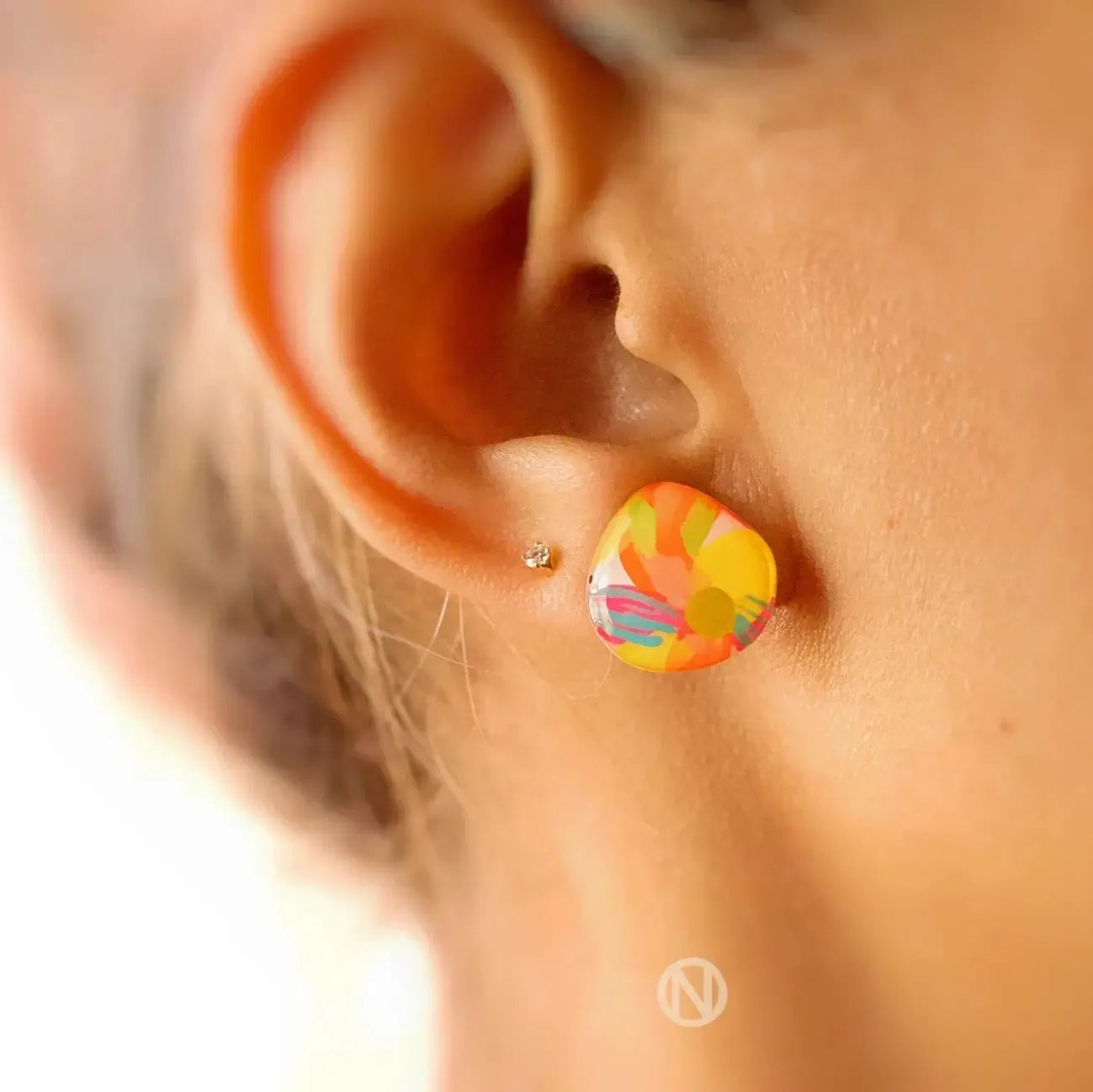 Naoi Summer Stud Earrings-Breda's Gift Shop