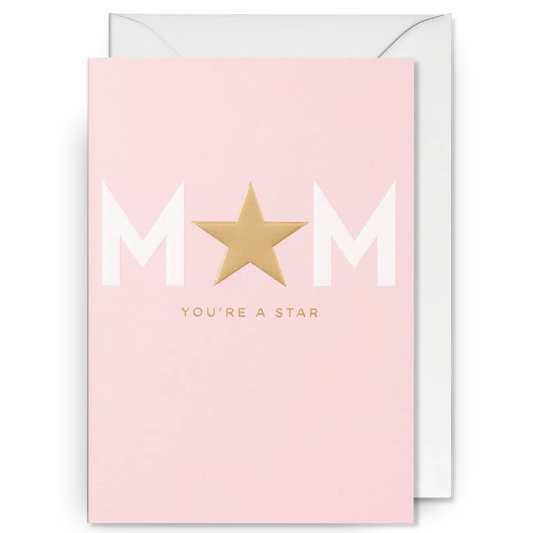 Postco "Mum You're A Star" Greeting Card-Breda's Gift Shop