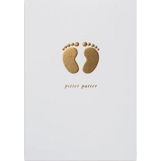 Postco "Pitter Patter" Greeting Card pop-Breda's Gift Shop