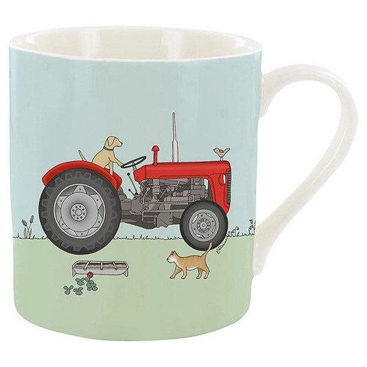 Red Tractor Mug-Breda's Gift Shop