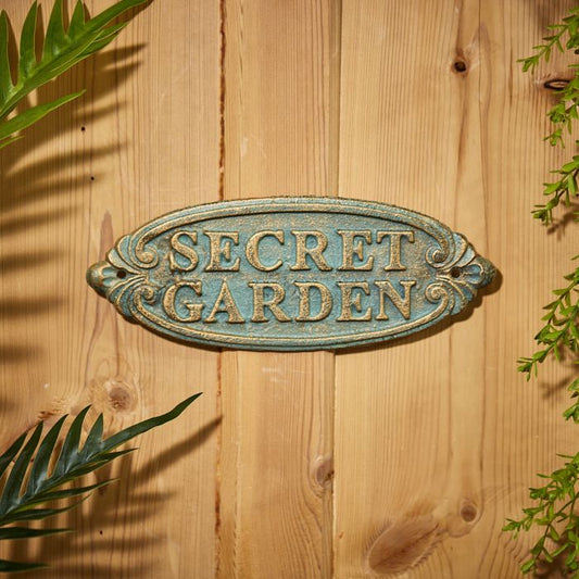 Secret Garden Sign-Breda's Gift Shop