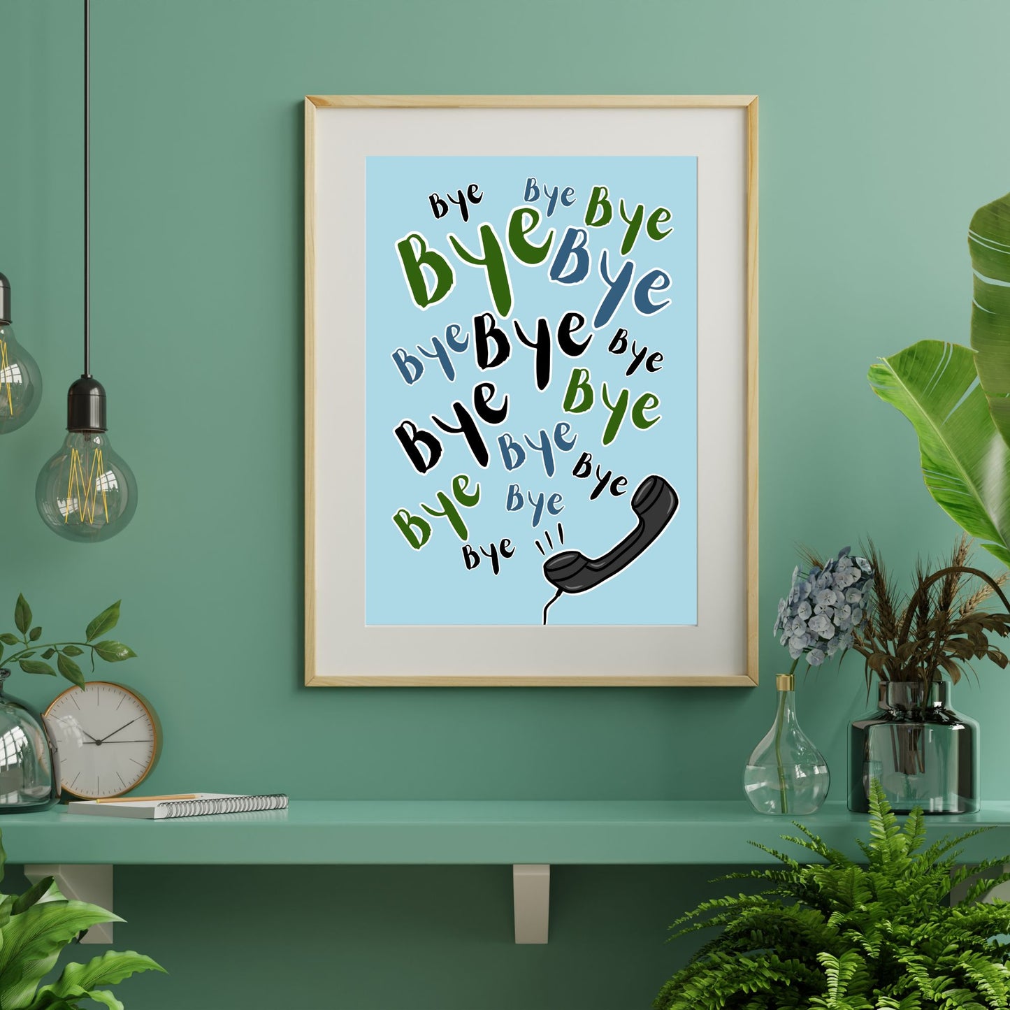 Just Add Joy "Bye Bye Bye..." Print