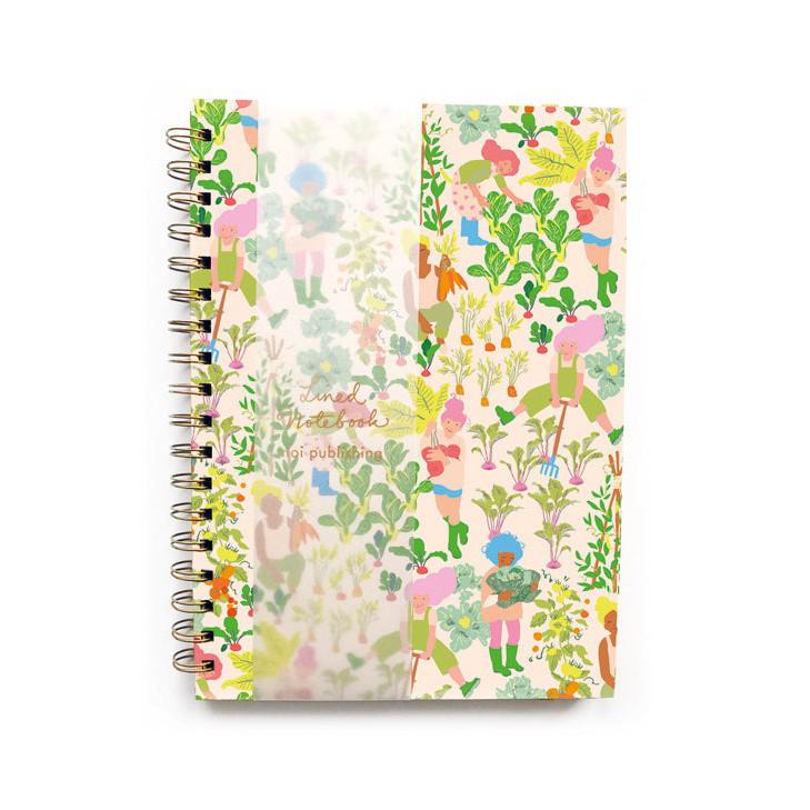 We Love Our Vegetables Wired Notebook-Breda's Gift Shop