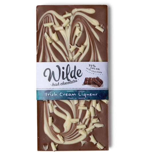 Wilde Irish Chocolates - Irish Cream Liqueur Swirl Bar-Breda's Gift Shop