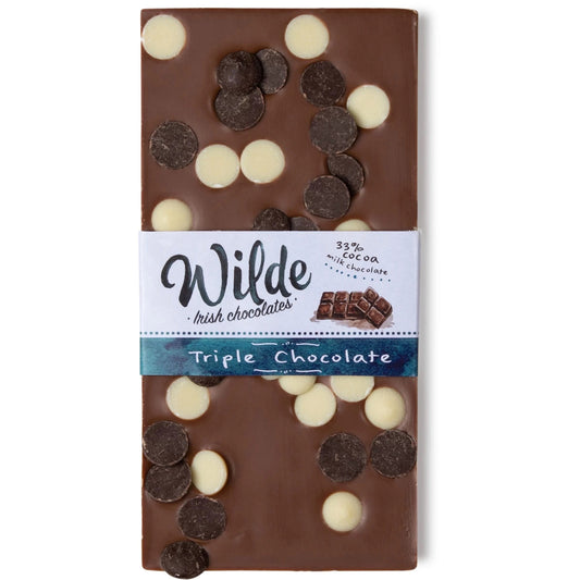 Wilde Irish Chocolates - Triple Chocolate Bar-Breda's Gift Shop