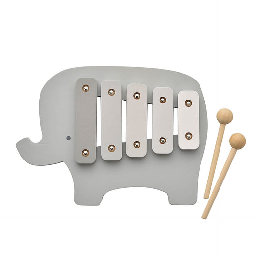 Wooden Elephant Xylophone-Breda's Gift Shop