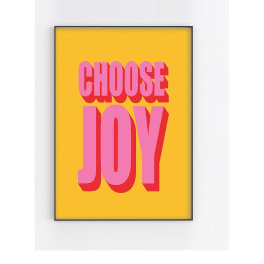 Art Print “Choose Joy”-Breda's Gift Shop
