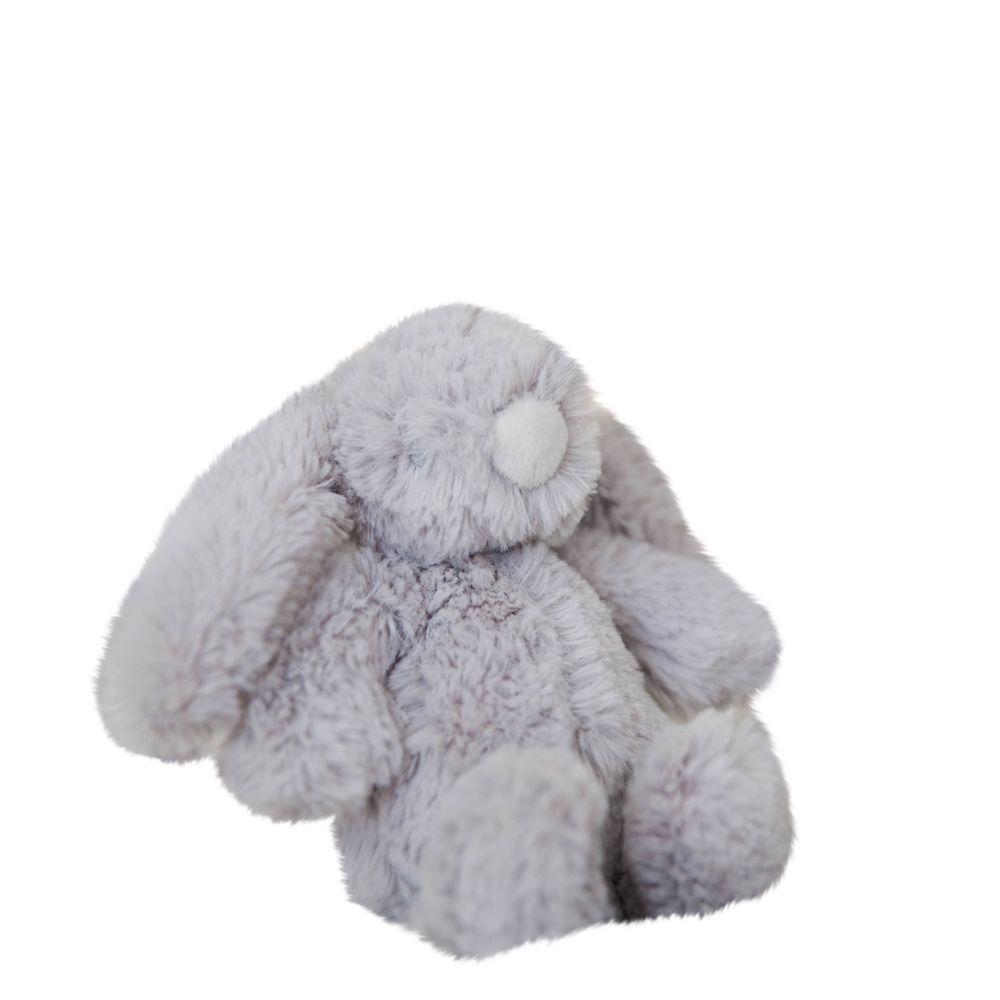 Bambino Plush Small Grey Bunny 13cm-Breda's Gift Shop