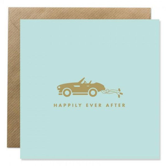 Bold Bunny ‘Happily Ever After’ Greeting Card-Breda's Gift Shop