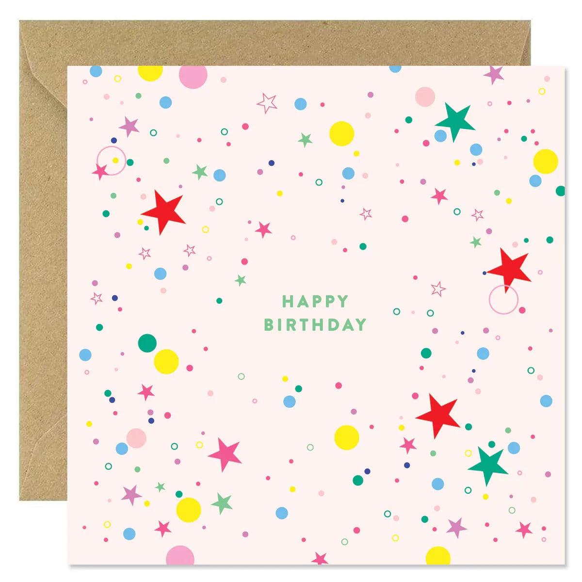 Bold Bunny “Happy Birthday” Greeting Card-Breda's Gift Shop