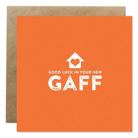 Bold Bunny "New Gaff" Greeting Card-Breda's Gift Shop