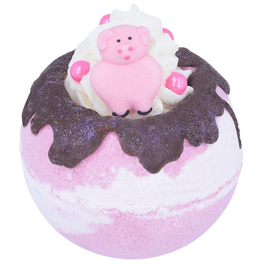 Bomb Cosmetics Piggy In The Middle Bath Blaster-Breda's Gift Shop