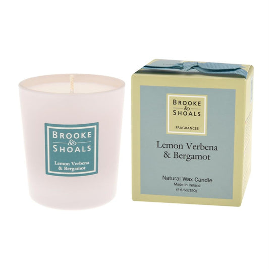 Brooke & Shoals Lemon Verbena & Bergamot Candle-Breda's Gift Shop