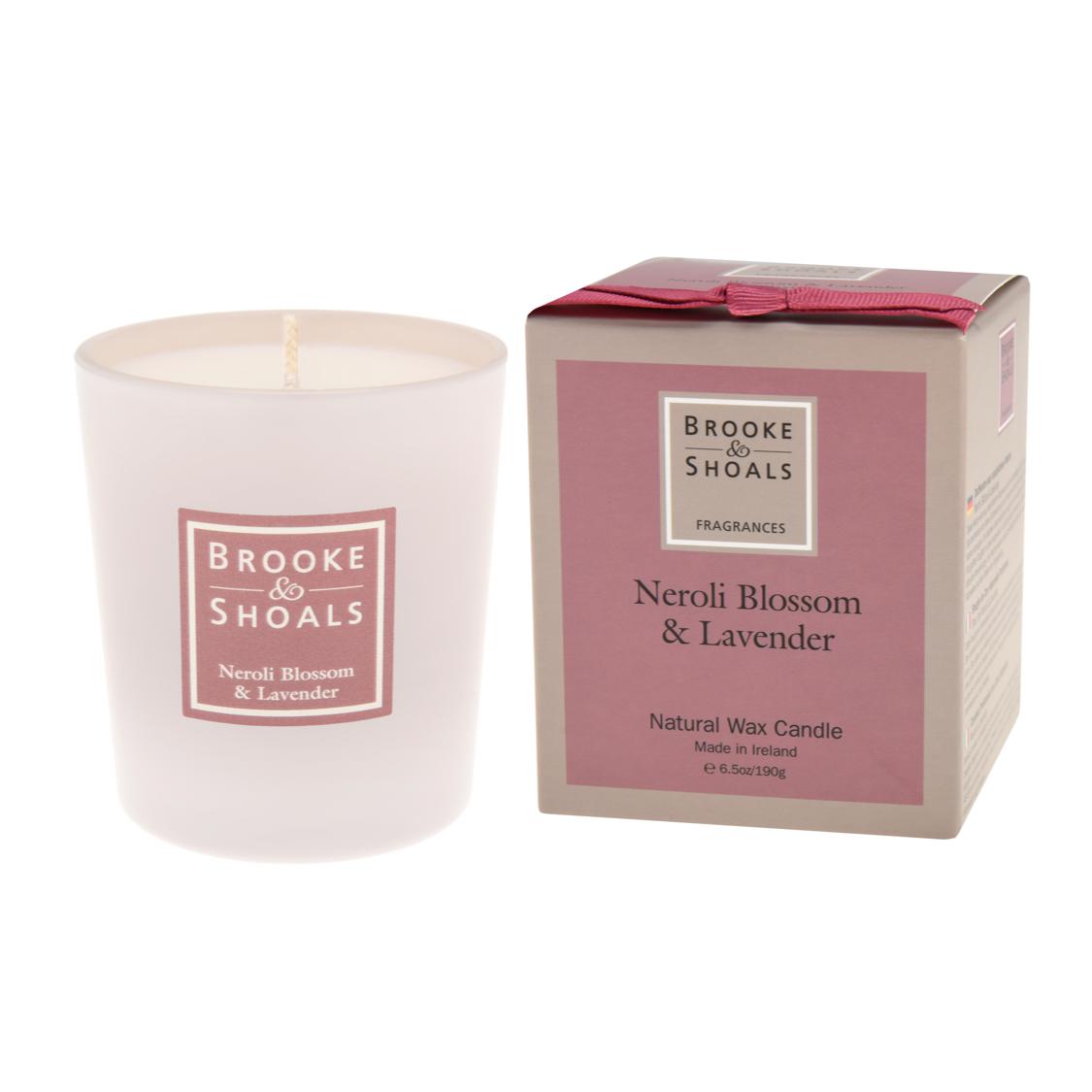Brooke & Shoals Neroli Blossom & Lavender Candle-Breda's Gift Shop