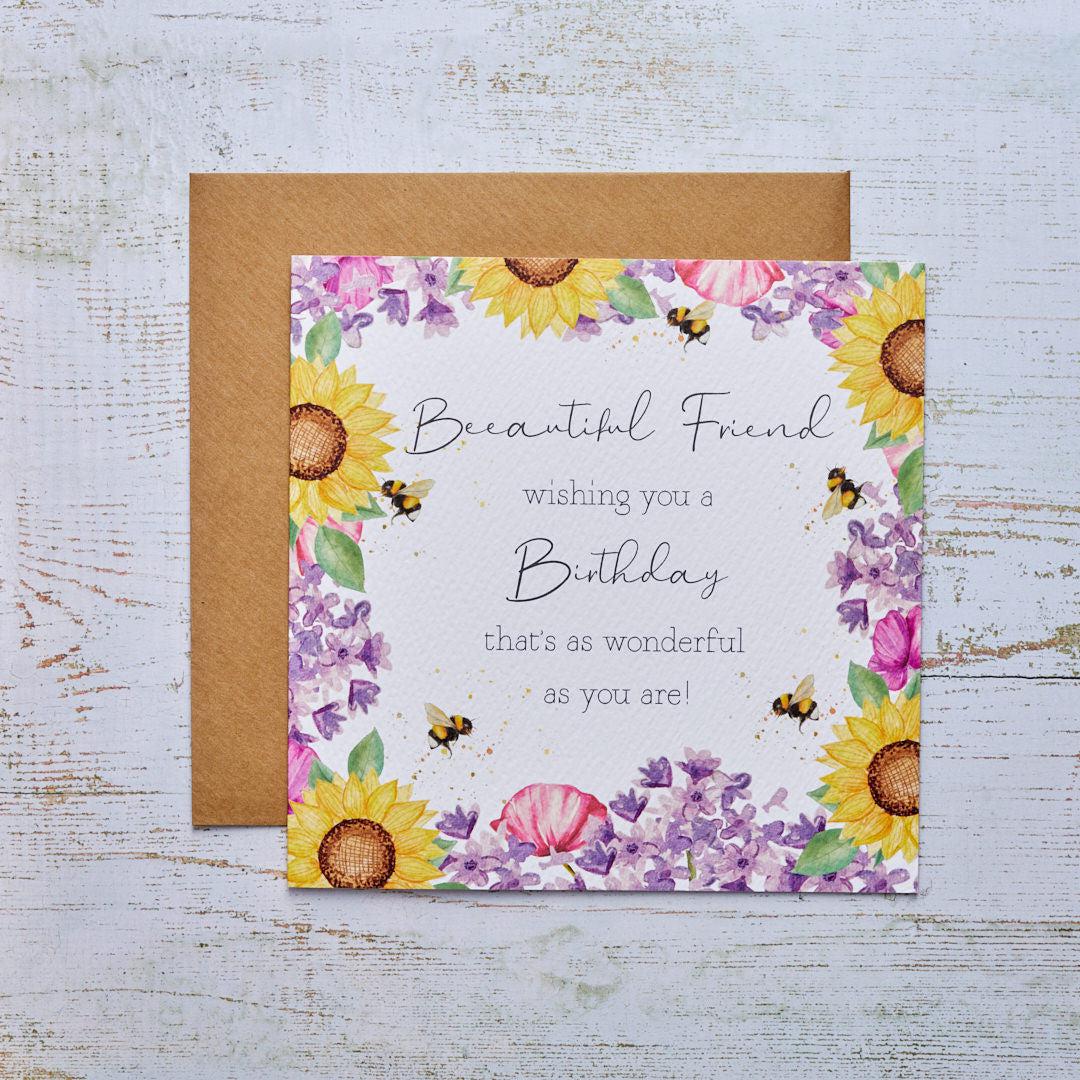 Greeting Card: Friend’s Birthday-Breda's Gift Shop