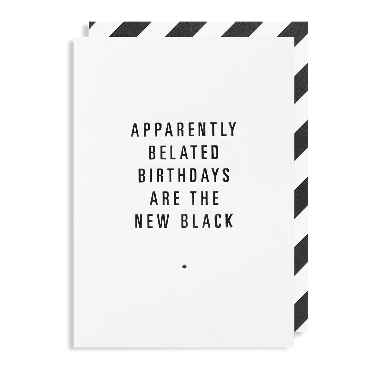 Postco ‘Belated Birthday’ Greeting Card-Breda's Gift Shop