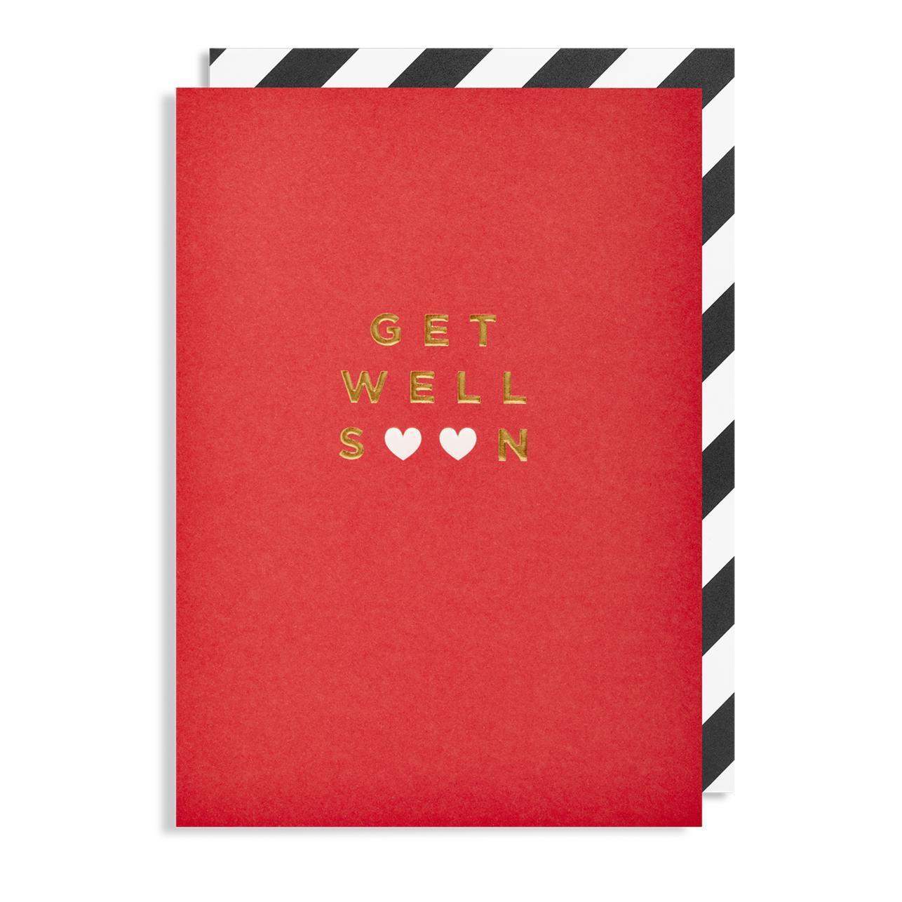 Postco "Get well Soon" Greeting Card-Breda's Gift Shop