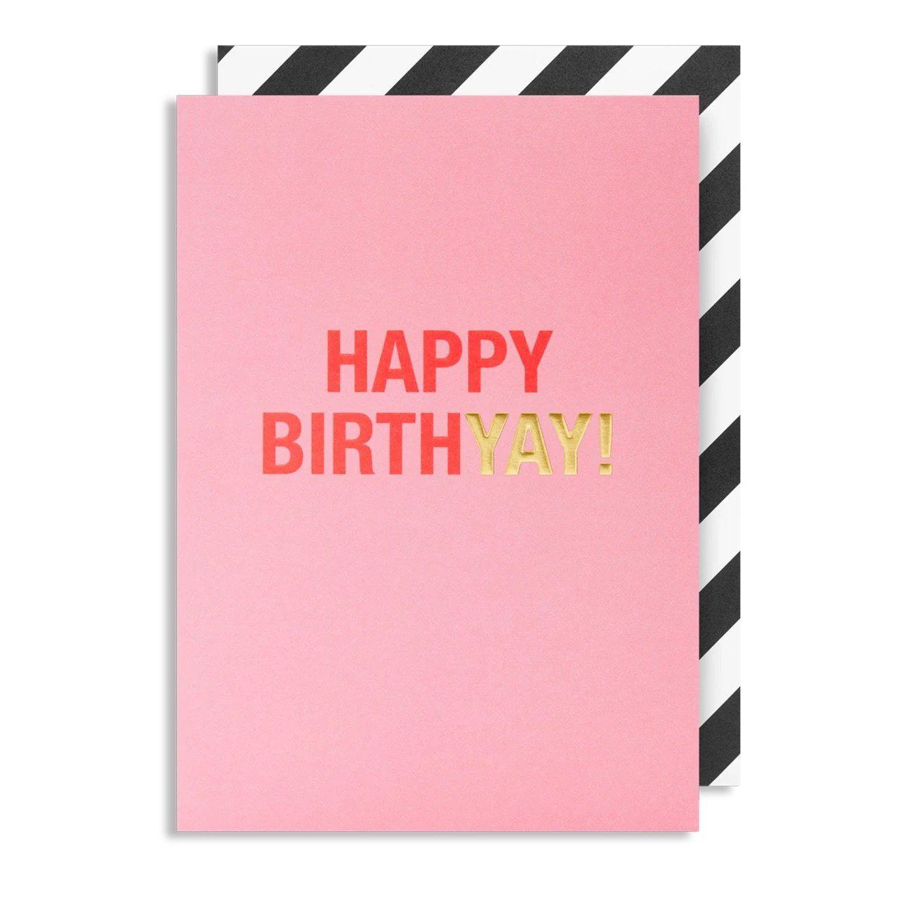 Postco “Happy Birthyay!” Greeting Card-Breda's Gift Shop