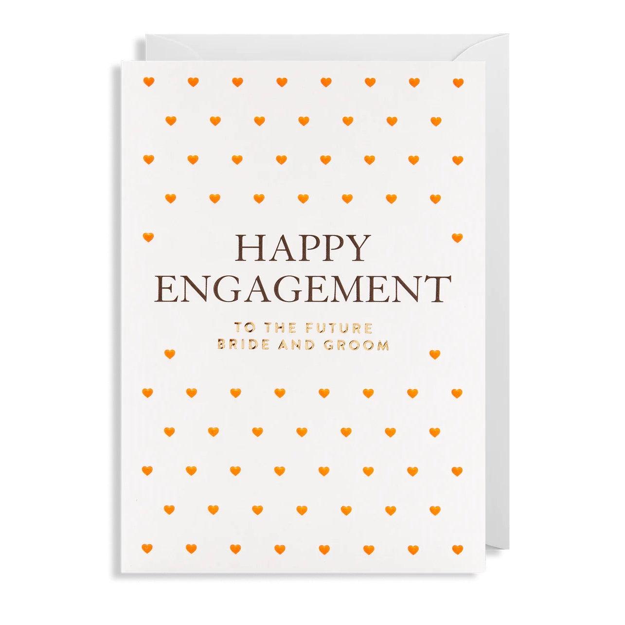 Postco ‘Happy Engagement’ Greeting Card-Breda's Gift Shop