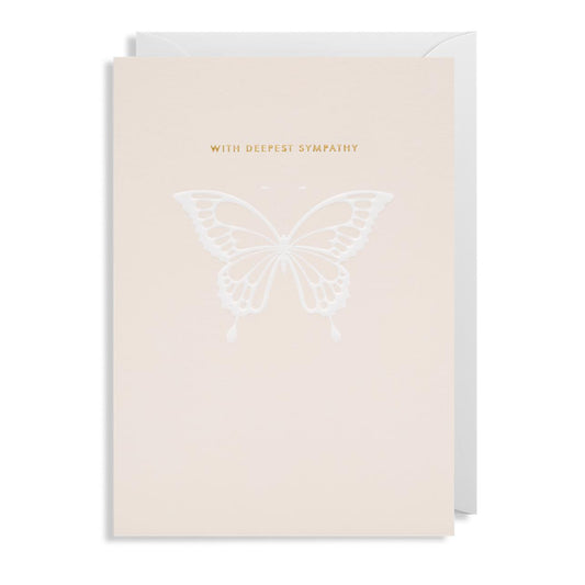 Postco "With Deepest Sympathy" Greeting Card-Breda's Gift Shop