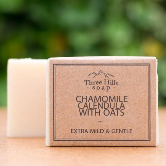Three Hills Chamomile, Calendula with Oats Soap-Breda's Gift Shop