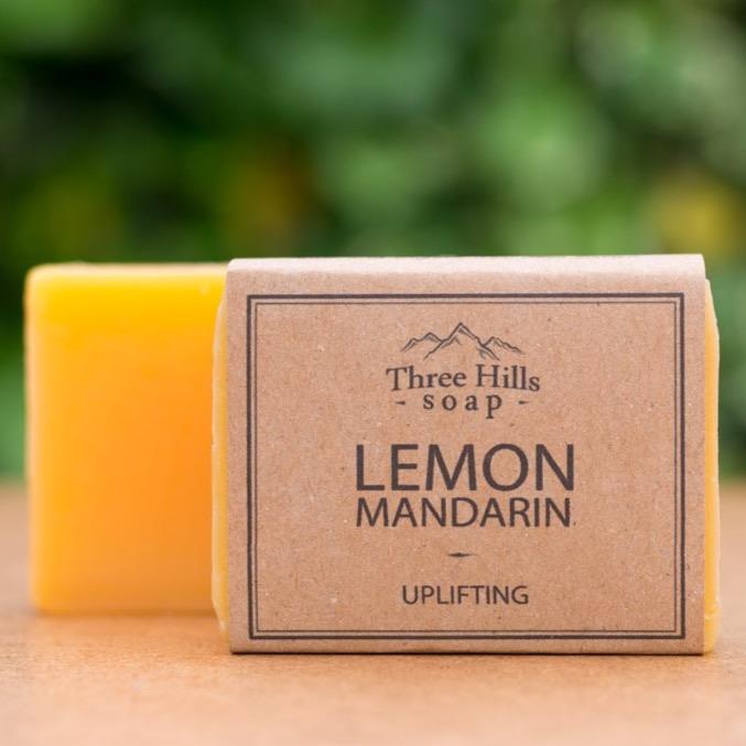 Three Hills Lemon Mandarin Soap-Breda's Gift Shop
