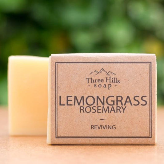 Three Hills Lemongrass & Rosemary Soap-Breda's Gift Shop