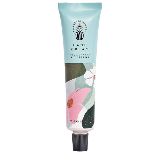 Wanderflower Hand Cream : Eucalyptus & Verbena-Breda's Gift Shop