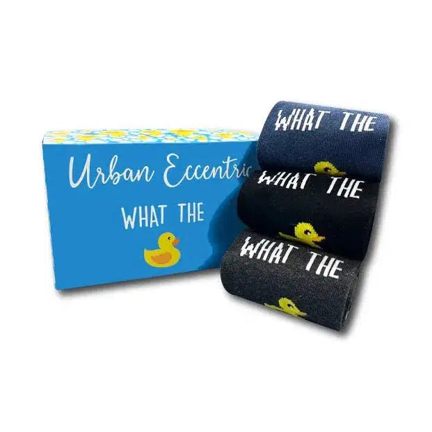 “What The Duck” Socks Gift Set-Breda's Gift Shop